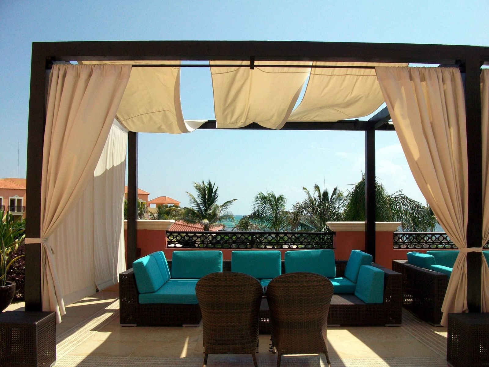 Resort pool furniture layout ideas — SOLAIREVA factory quality