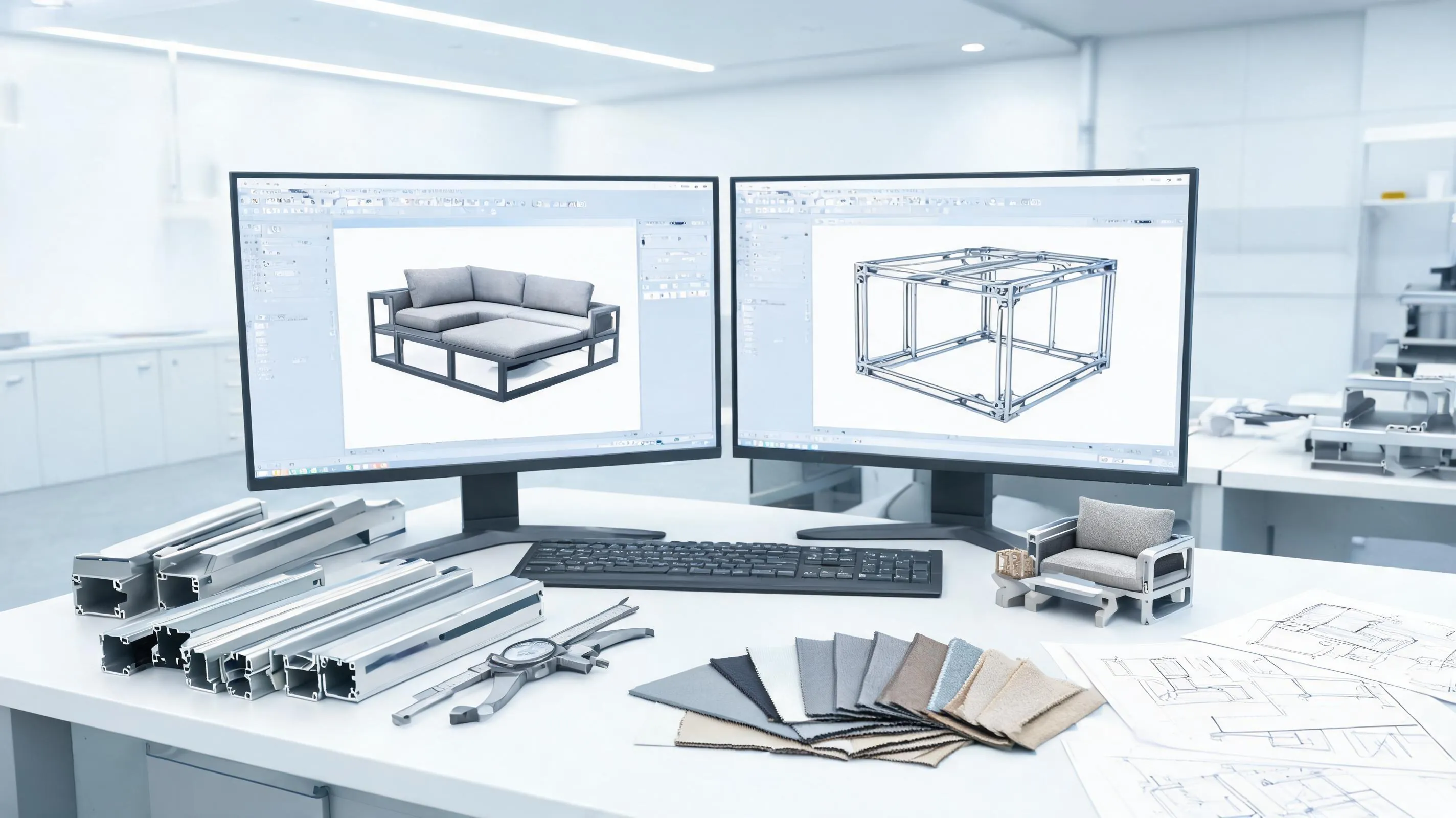 OEM/ODM Engineering CAD Workstation for Outdoor Furniture Design