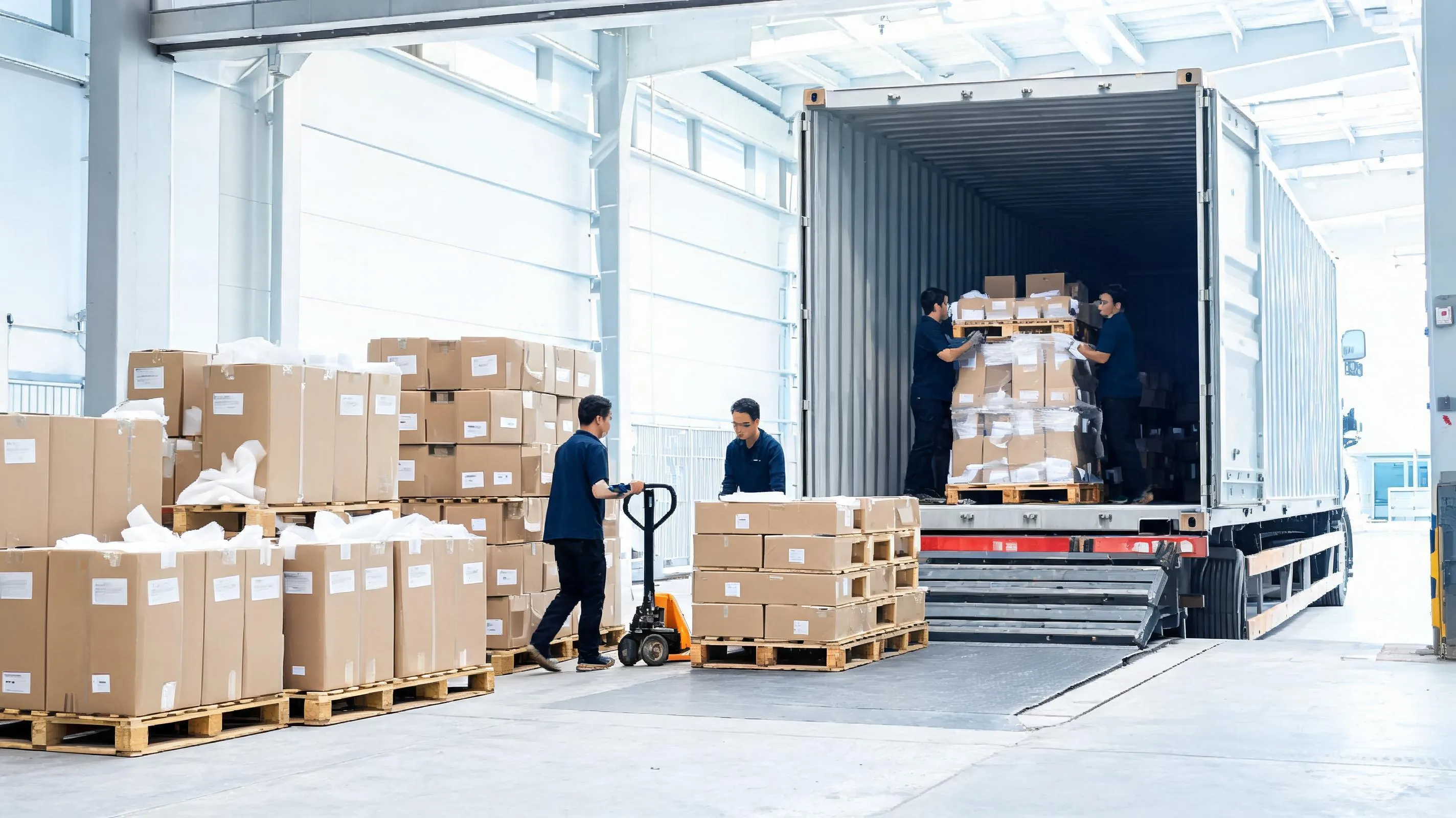 Outdoor furniture support and export preparation