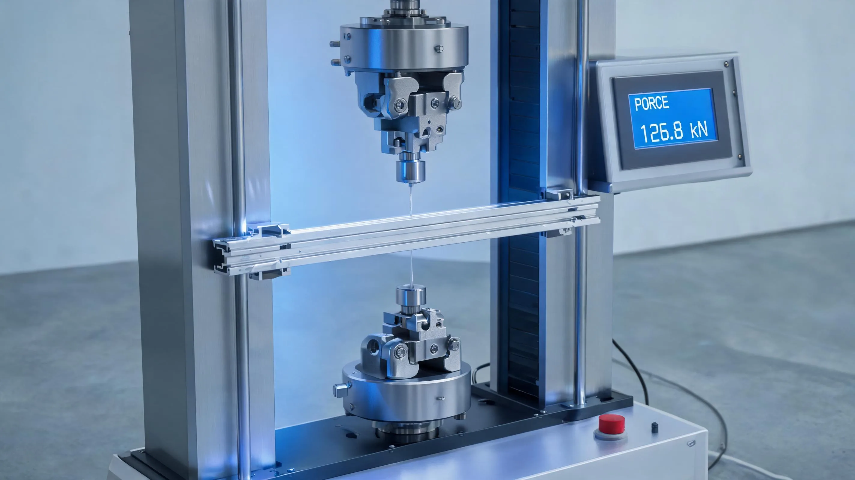 Universal tensile strength testing equipment for material validation.