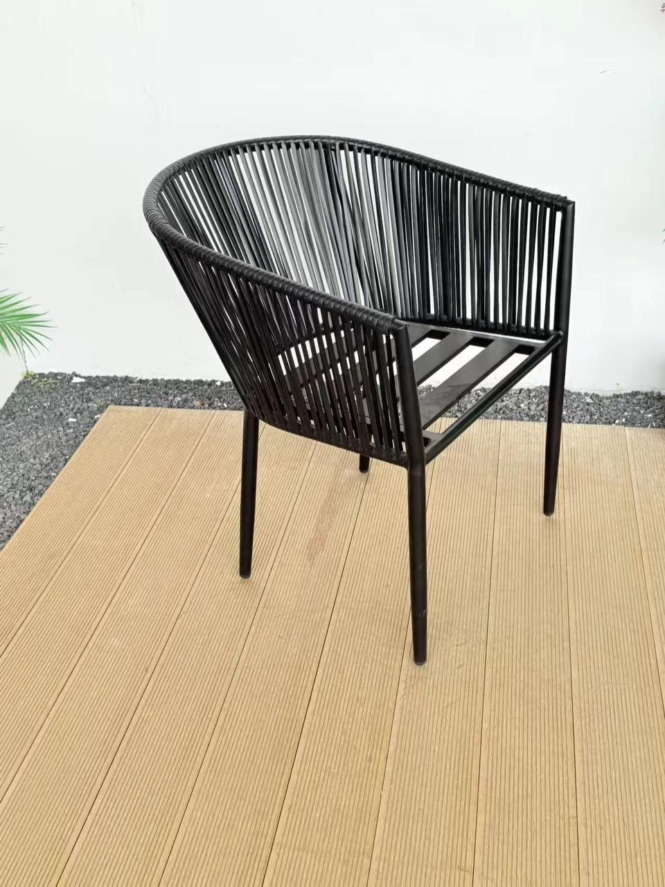 SV-F0045 Woven Outdoor Dining Chair