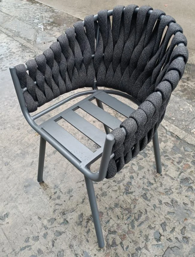 SV-F0049 Woven Outdoor Dining Chair