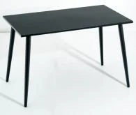 SV-F0221 طاولة طعام خارجية من فولاذ · سطح مستطيل