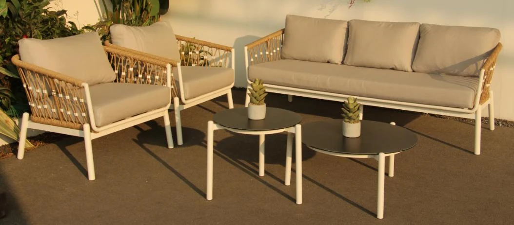 SV-F0270 Aluminum Outdoor Sofa and Table Collection