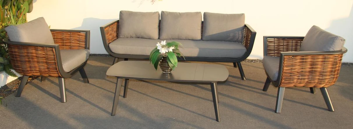 SV-F0272 Aluminum Outdoor Sofa and Table Collection
