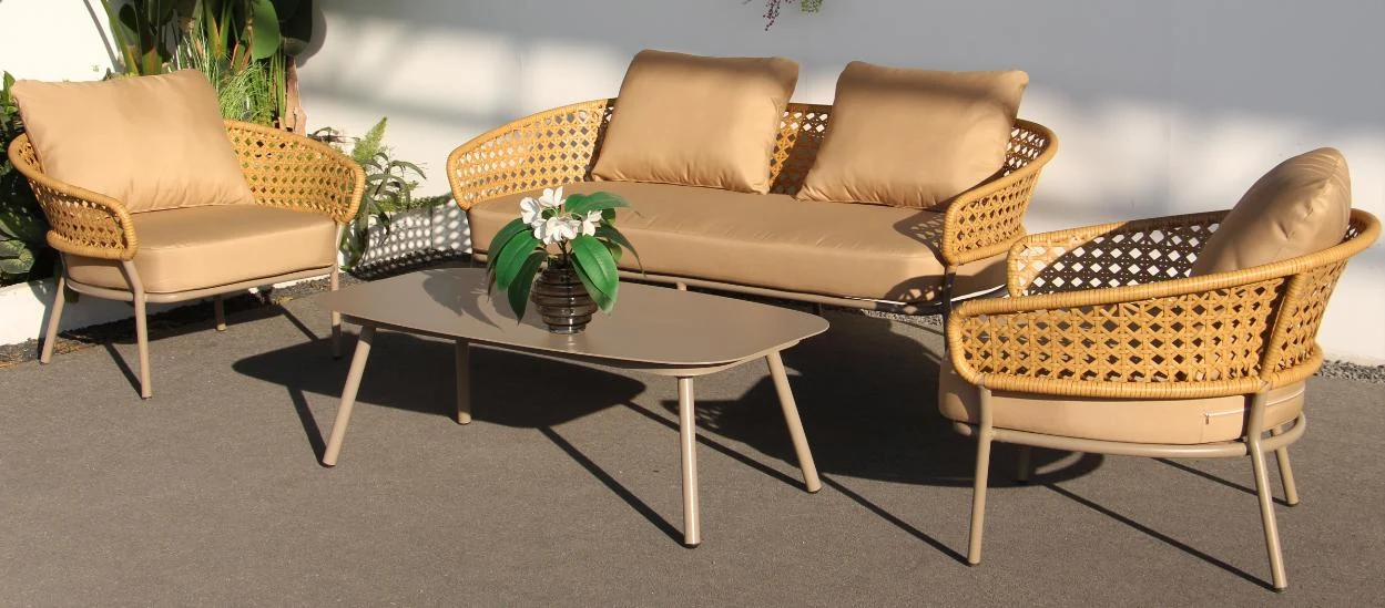 SV-F0273 Aluminum Outdoor Sofa and Table Collection
