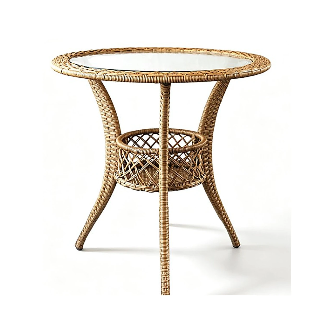 SV-S0007 Round Woven-Style Patio Table