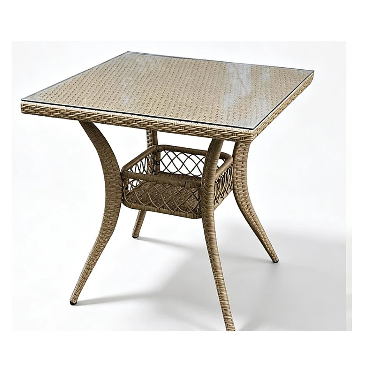 SV-S0009 Square Woven-Style Patio Table