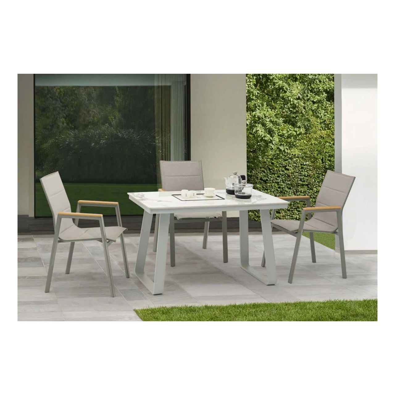 SV-S0028 120 cm Patio Dining Set