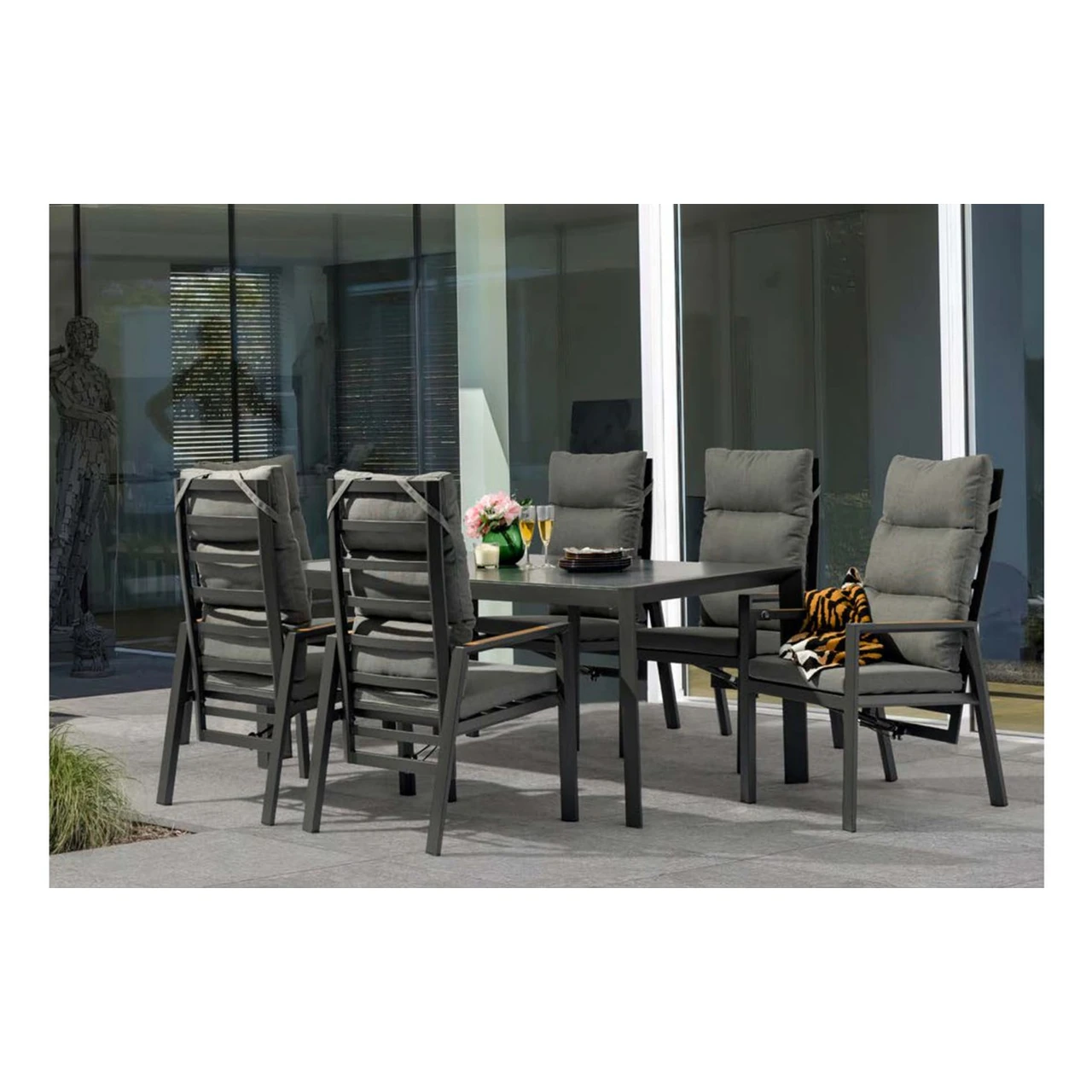 SV-S0046 180 cm Outdoor Dining Set