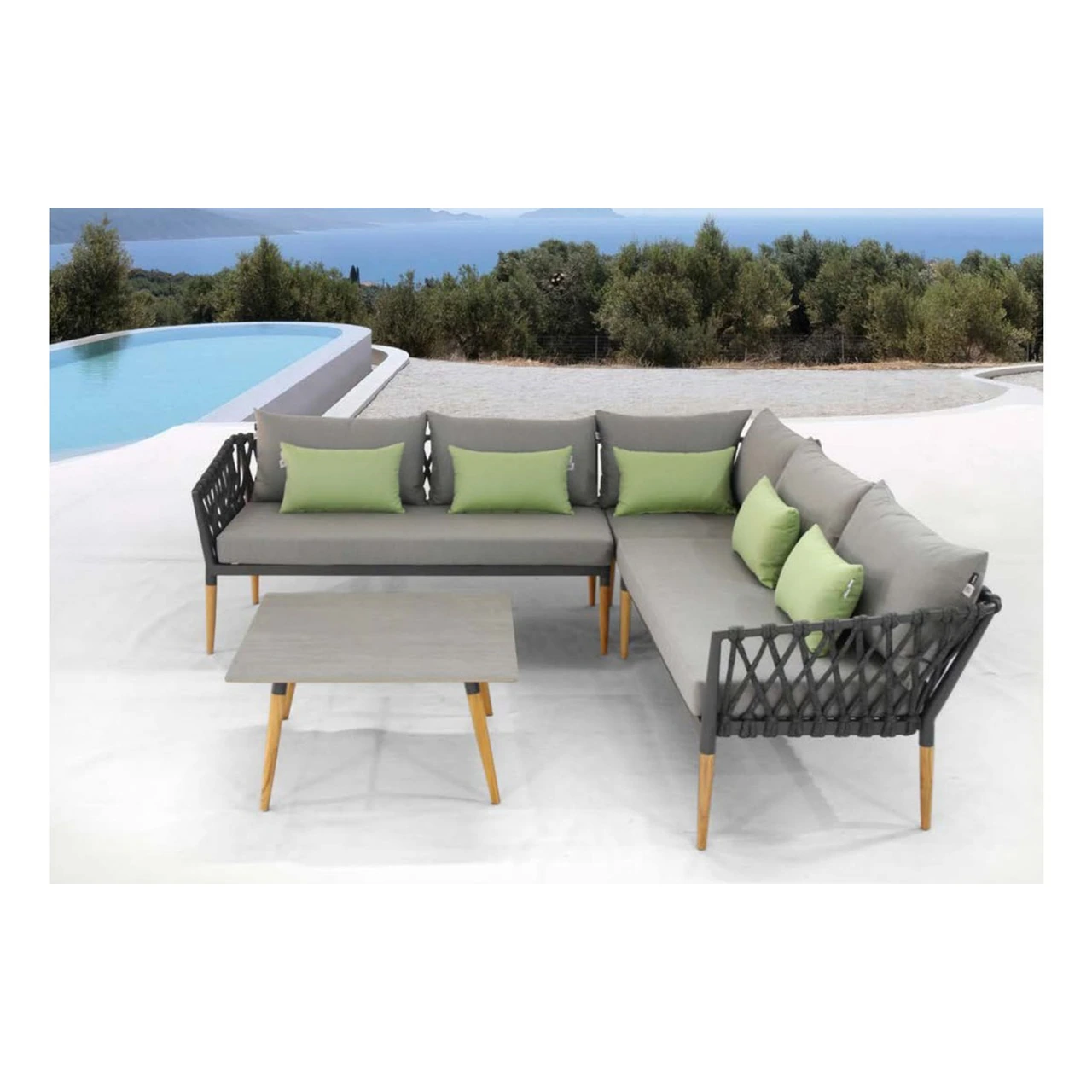 SV-S0048 Compact Outdoor Corner Sofa Modules