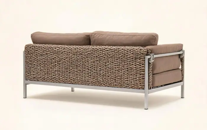 Rope modular sofa — alternate angle